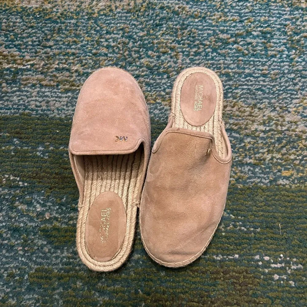 Michael Kors Hasting Tan Espadrilles Size 6.5
